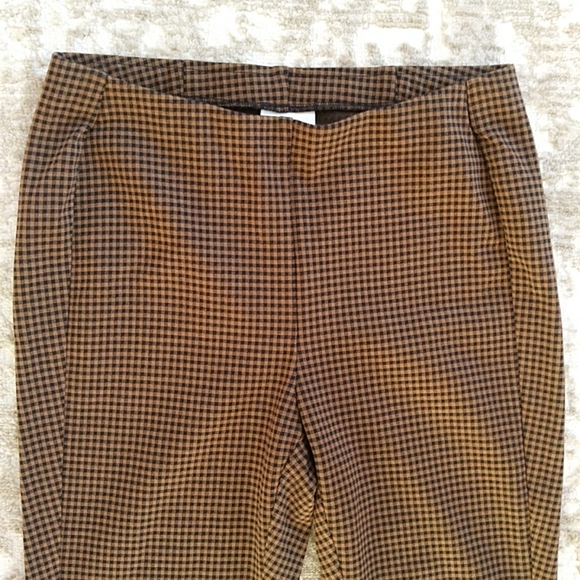 J. Jill Ponte Checkered Skinny Leggings Medium Petite - Picture 7 of 11
